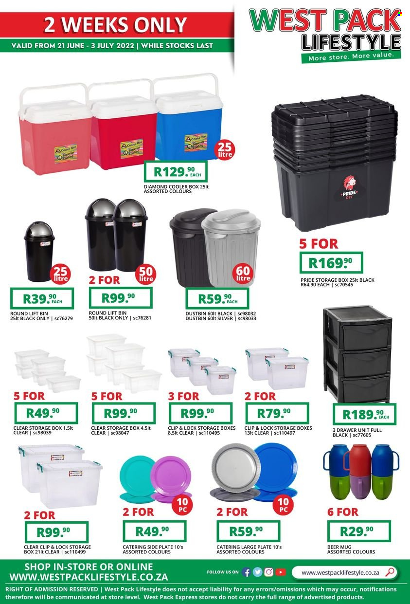 West Pack Lifestyle specials - 21/06/2022 - 03/07/2022. Page 1