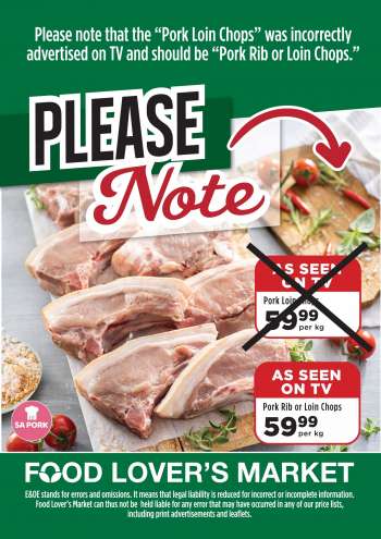 Food Lover's Market catalogue  - 22/06/2022 - 26/06/2022.