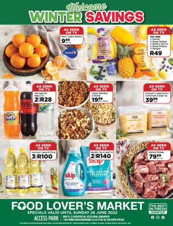 Food Lover's Market catalogue  - 22/06/2022 - 26/06/2022.