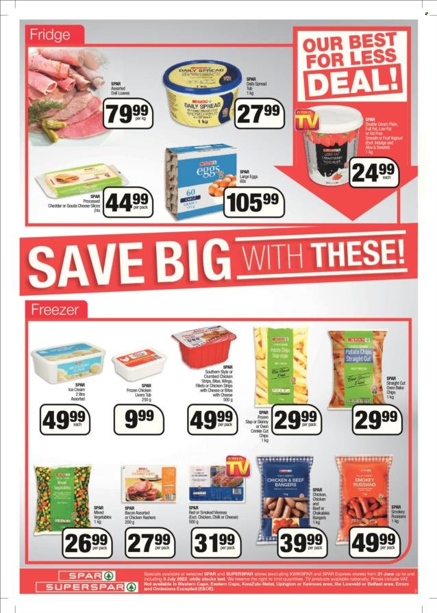 SPAR specials - 21/06/2022 - 03/07/2022. Page 3