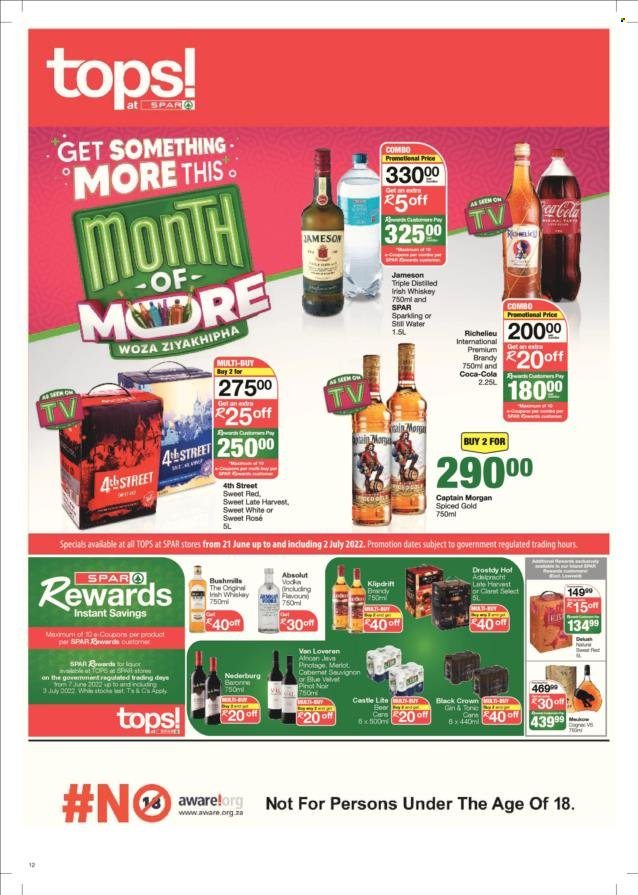 SPAR specials - 21/06/2022 - 03/07/2022. Page 6