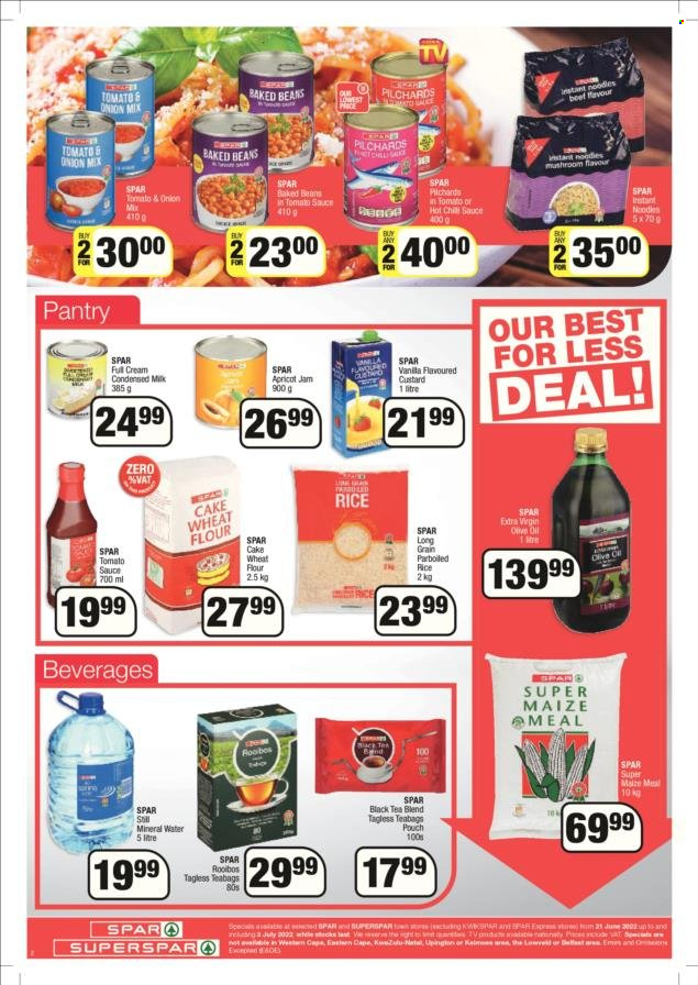 SPAR specials - 21/06/2022 - 03/07/2022. Page 2