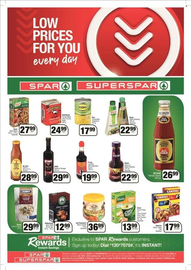 SPAR specials - 21/06/2022 - 03/07/2022. Page 5
