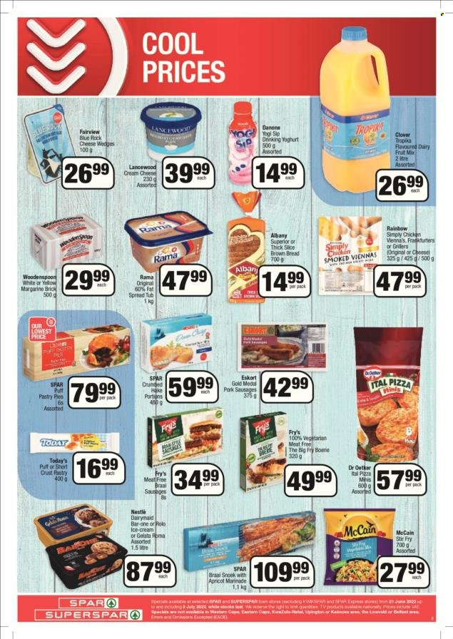 SPAR specials - 21/06/2022 - 03/07/2022. Page 9