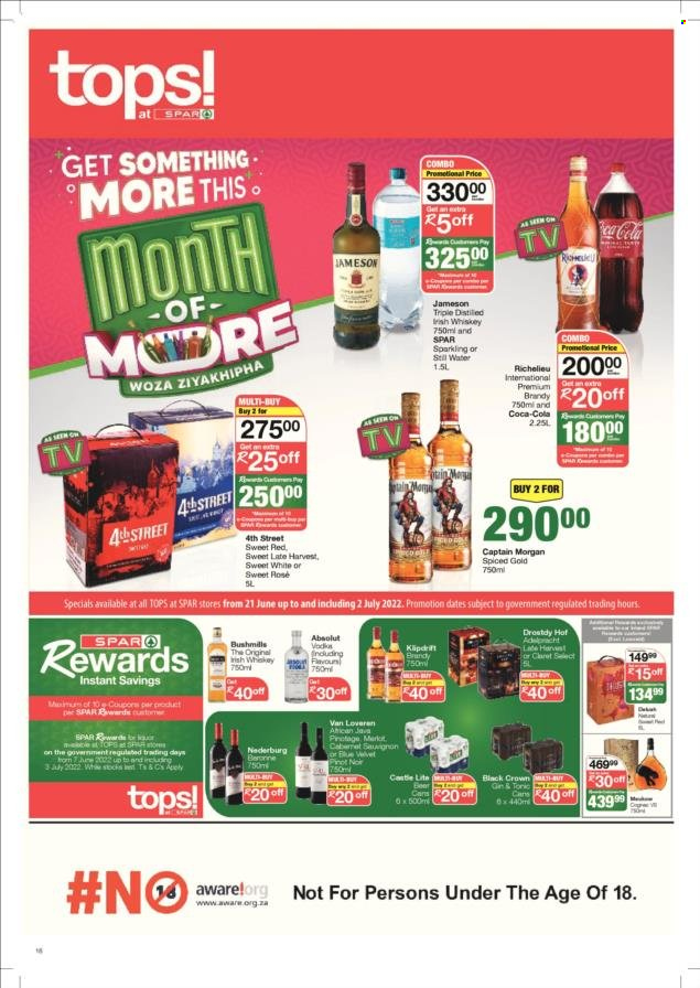 SPAR specials - 21/06/2022 - 03/07/2022. Page 15
