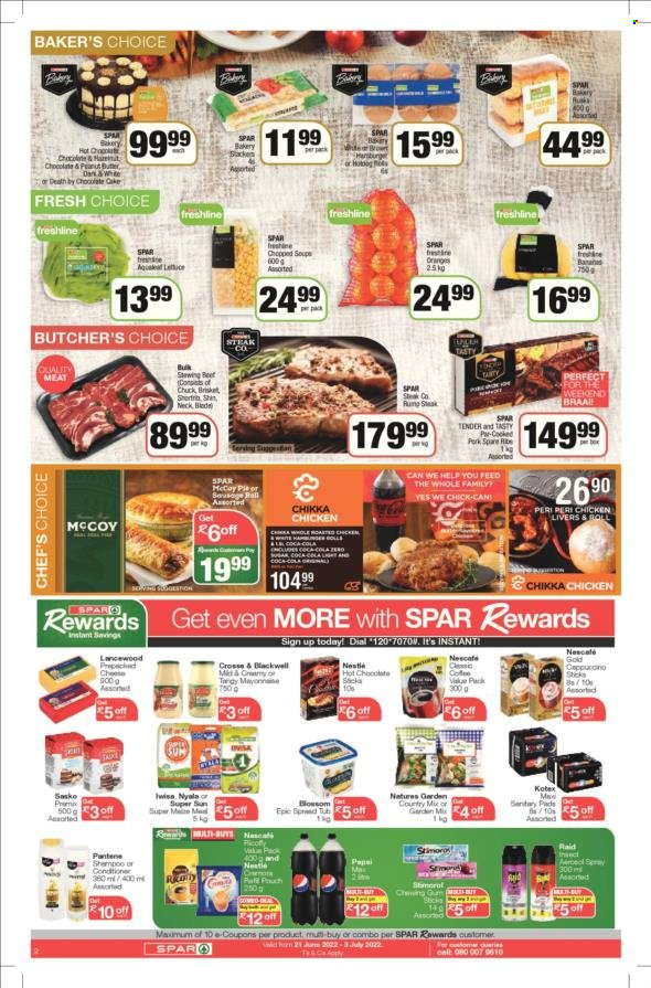 SPAR specials - 21/06/2022 - 03/07/2022. Page 2