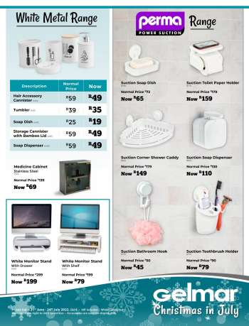 Gelmar catalogue  - 21/06/2022 - 24/07/2022.