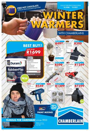 Chamberlain catalogue  - 16/06/2022 - 10/07/2022.