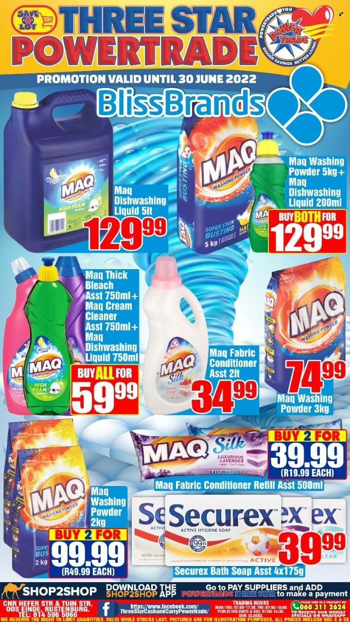 Three Star Cash and Carry specials - 22/06/2022 - 30/06/2022. Page 1