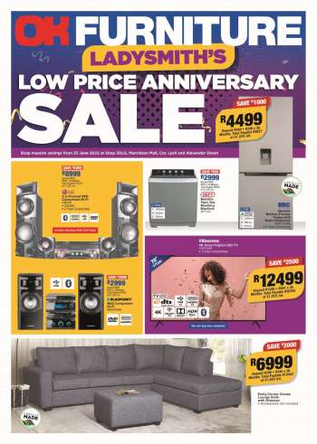 OK Furniture catalogue .