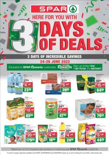 SPAR catalogue  - 24/06/2022 - 26/06/2022.