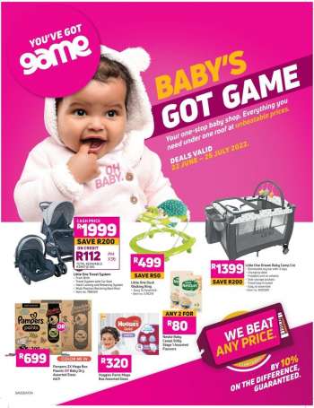 Game catalogue  - 22/06/2022 - 26/07/2022.