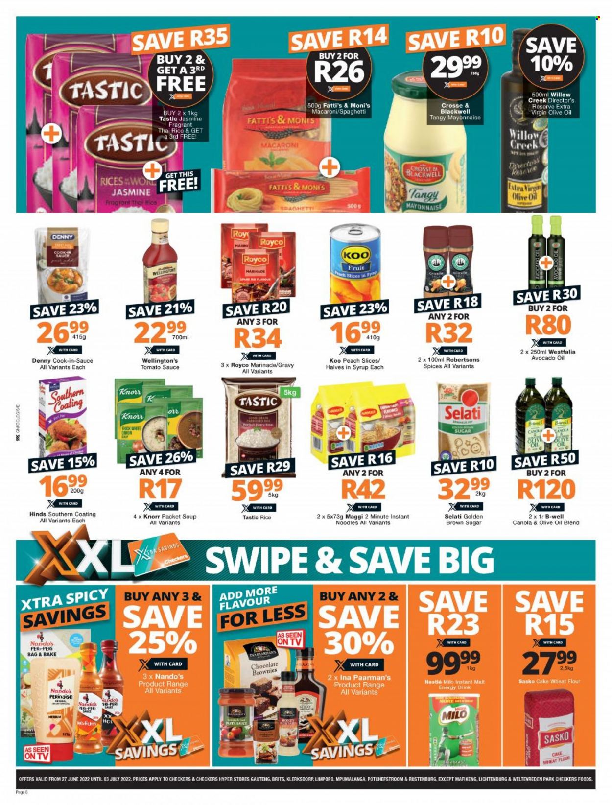 Checkers specials - 27/06/2022 - 03/07/2022. Page 6