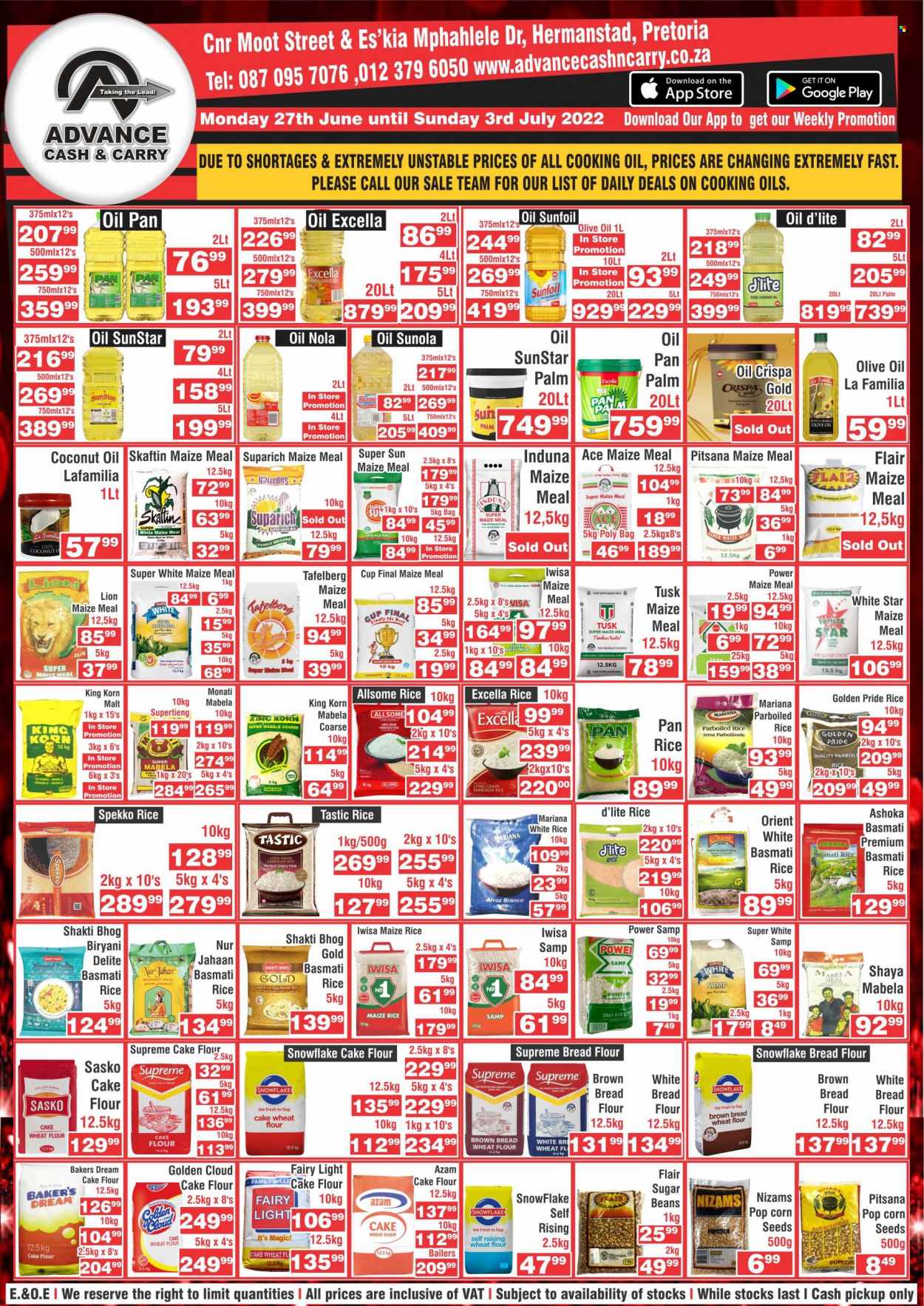 Advance Cash & Carry specials - 27/06/2022 - 03/07/2022. Page 1