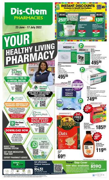 Dis-Chem catalogue  - 23/06/2022 - 17/07/2022.