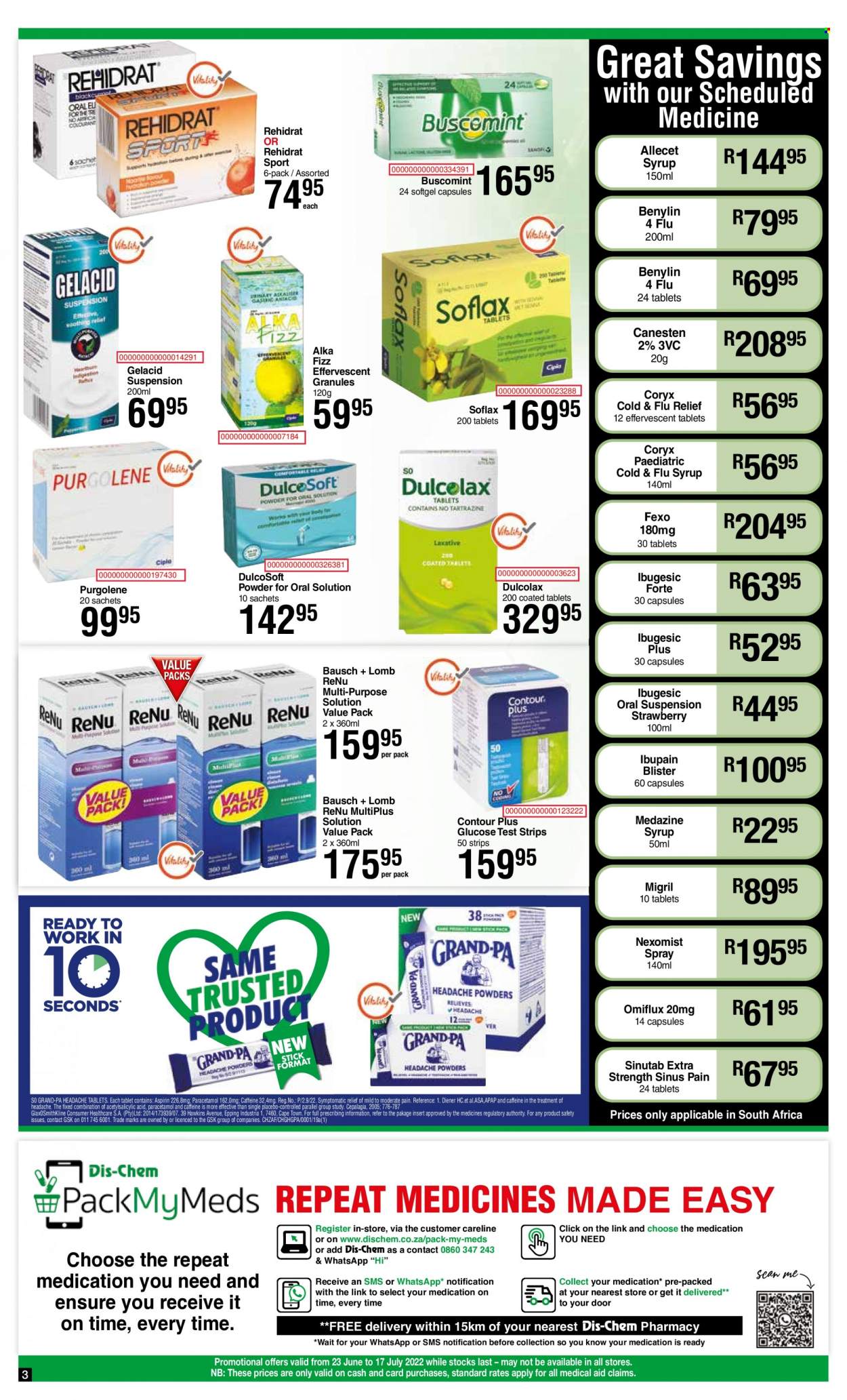 Dis-Chem specials - 23/06/2022 - 17/07/2022. Page 3