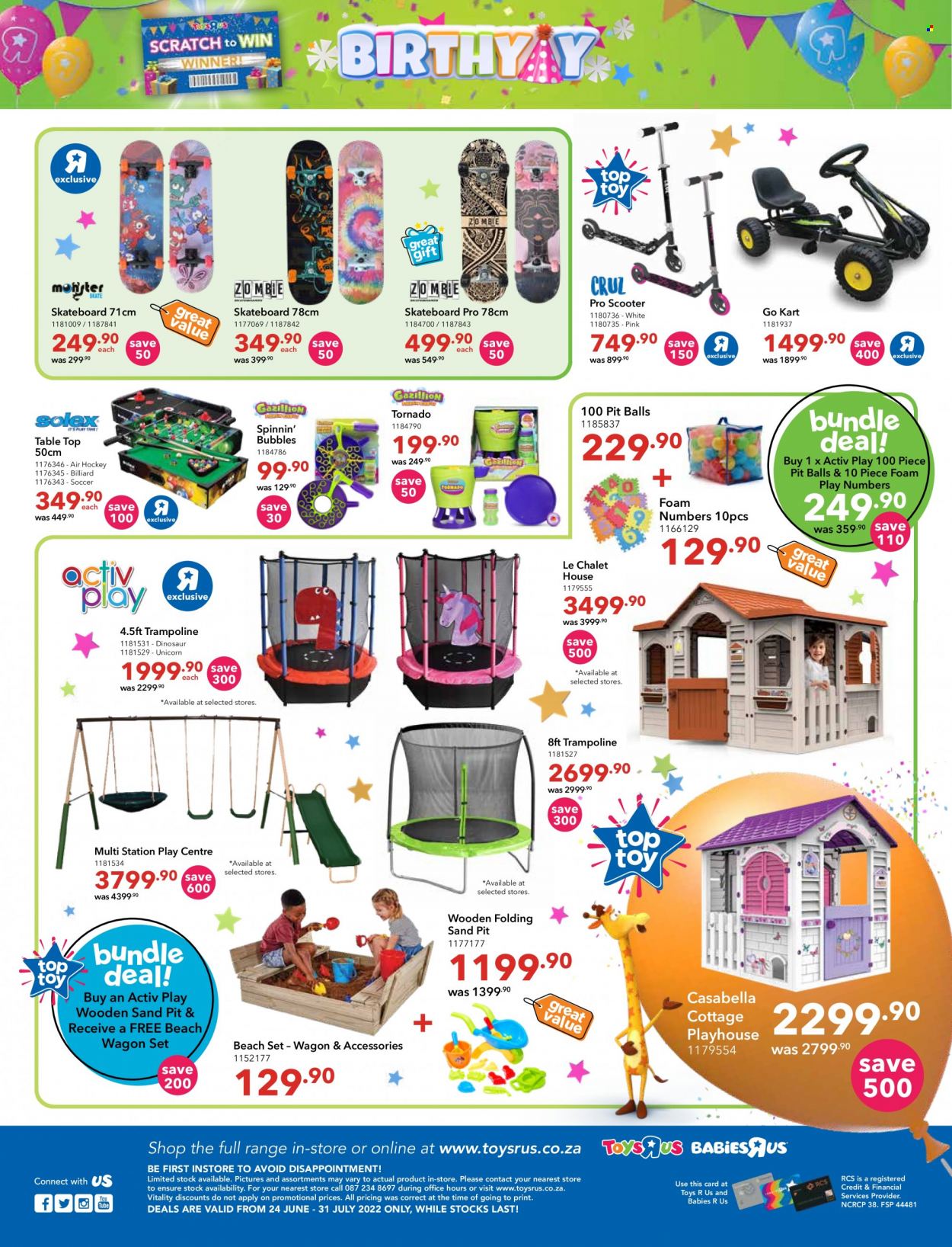 Toys R Us specials - 24/06/2022 - 31/07/2022. Page 12