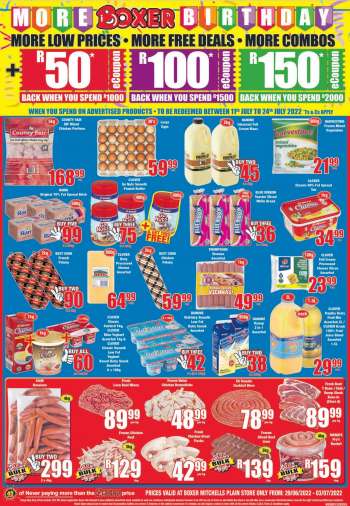 Boxer catalogue  - 29/06/2022 - 03/07/2022.