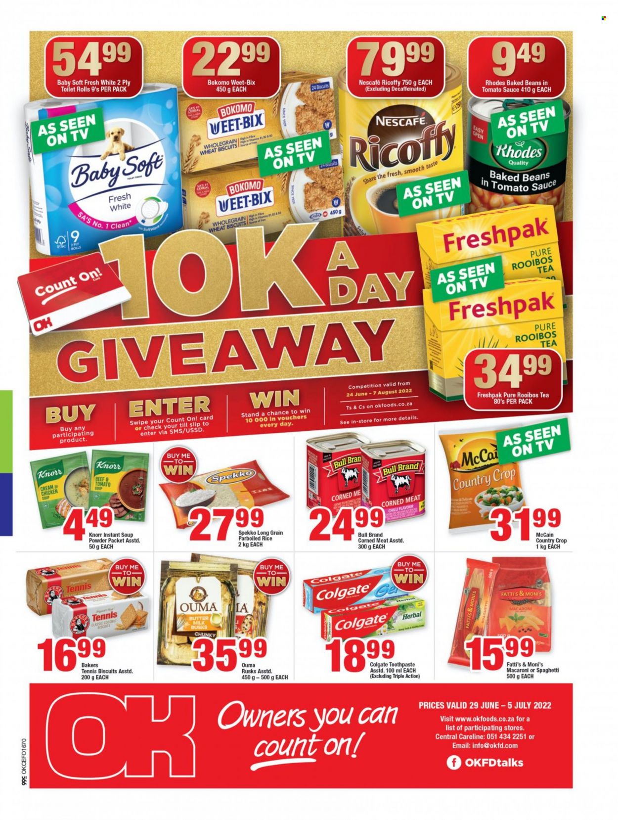 OK Foods specials - 29/06/2022 - 05/07/2022. Page 1