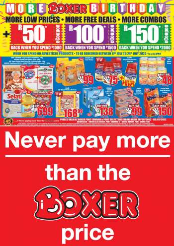Boxer catalogue  - 30/06/2022 - 03/07/2022.