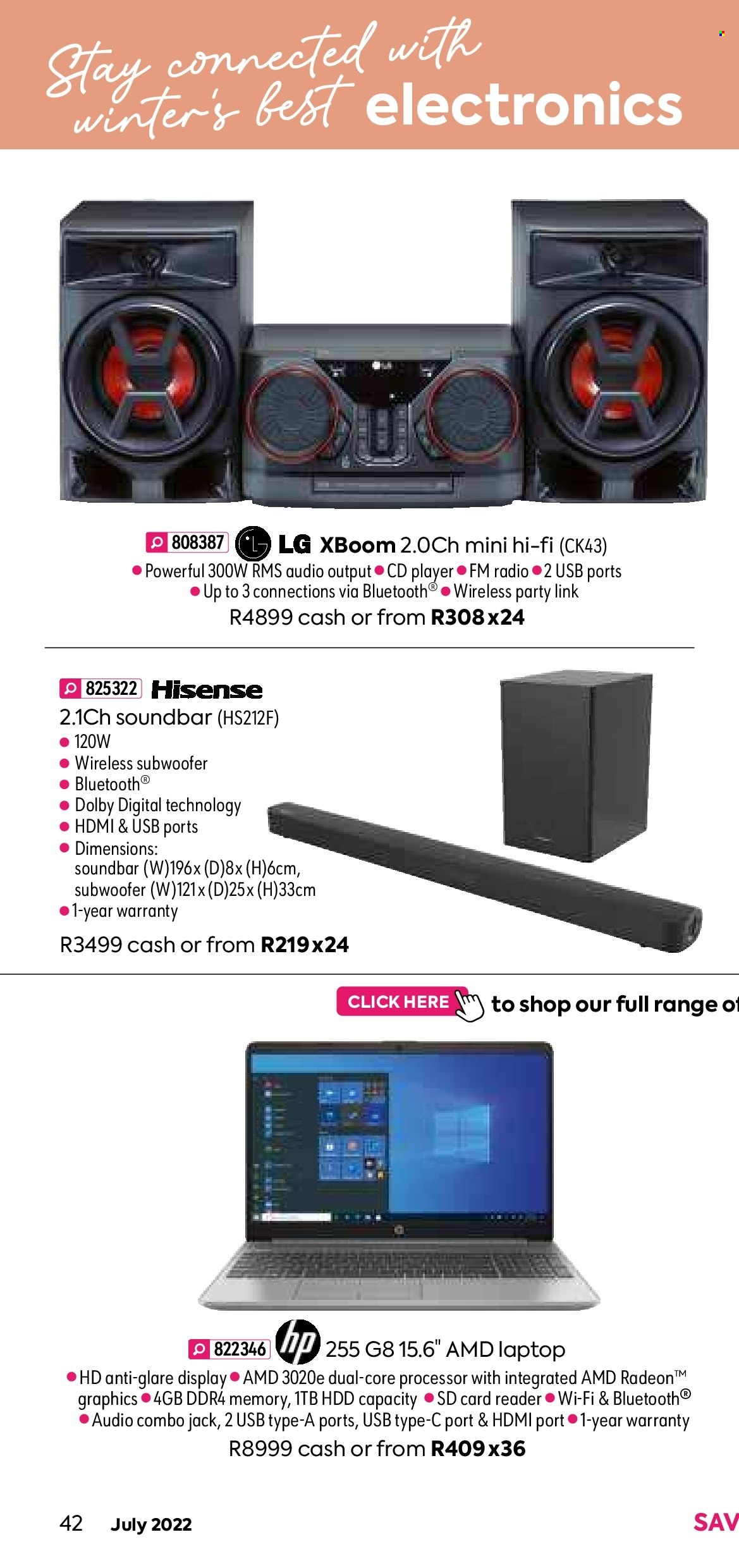 HomeChoice specials - 01/07/2022 - 31/07/2022. Page 42