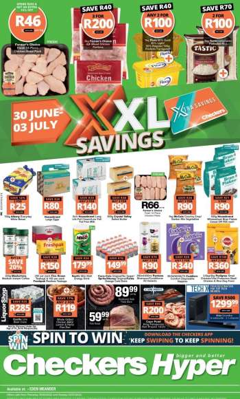 Checkers catalogue  - 30/06/2022 - 03/07/2022.
