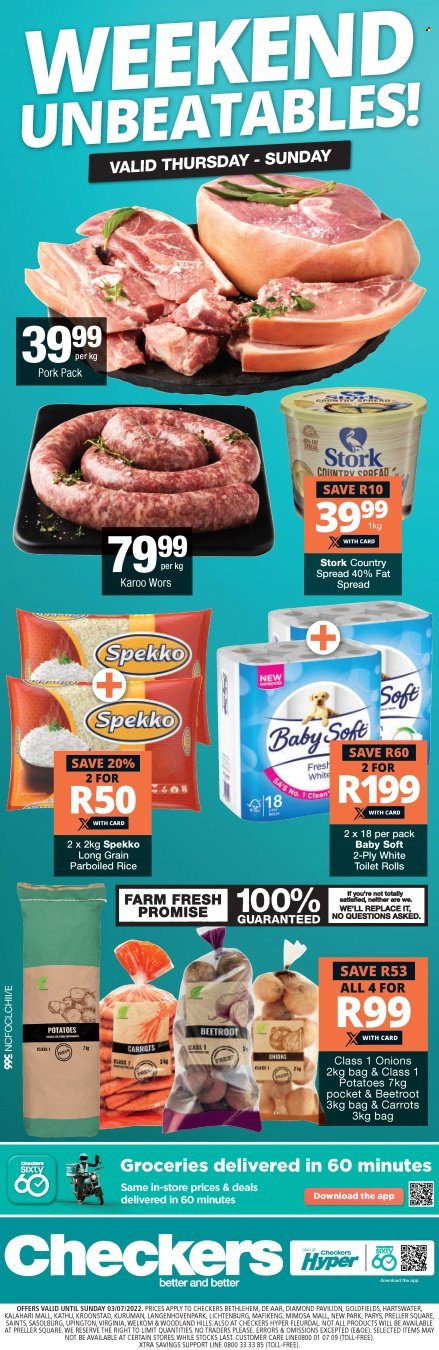 Checkers specials - 30/06/2022 - 03/07/2022. Page 1