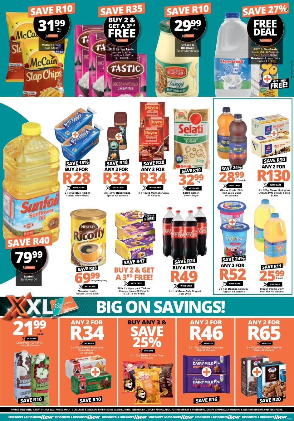 Checkers specials - 30/06/2022 - 03/07/2022. Page 3