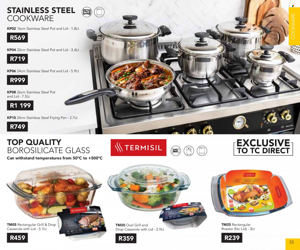 Table Charm Direct specials. Page 33