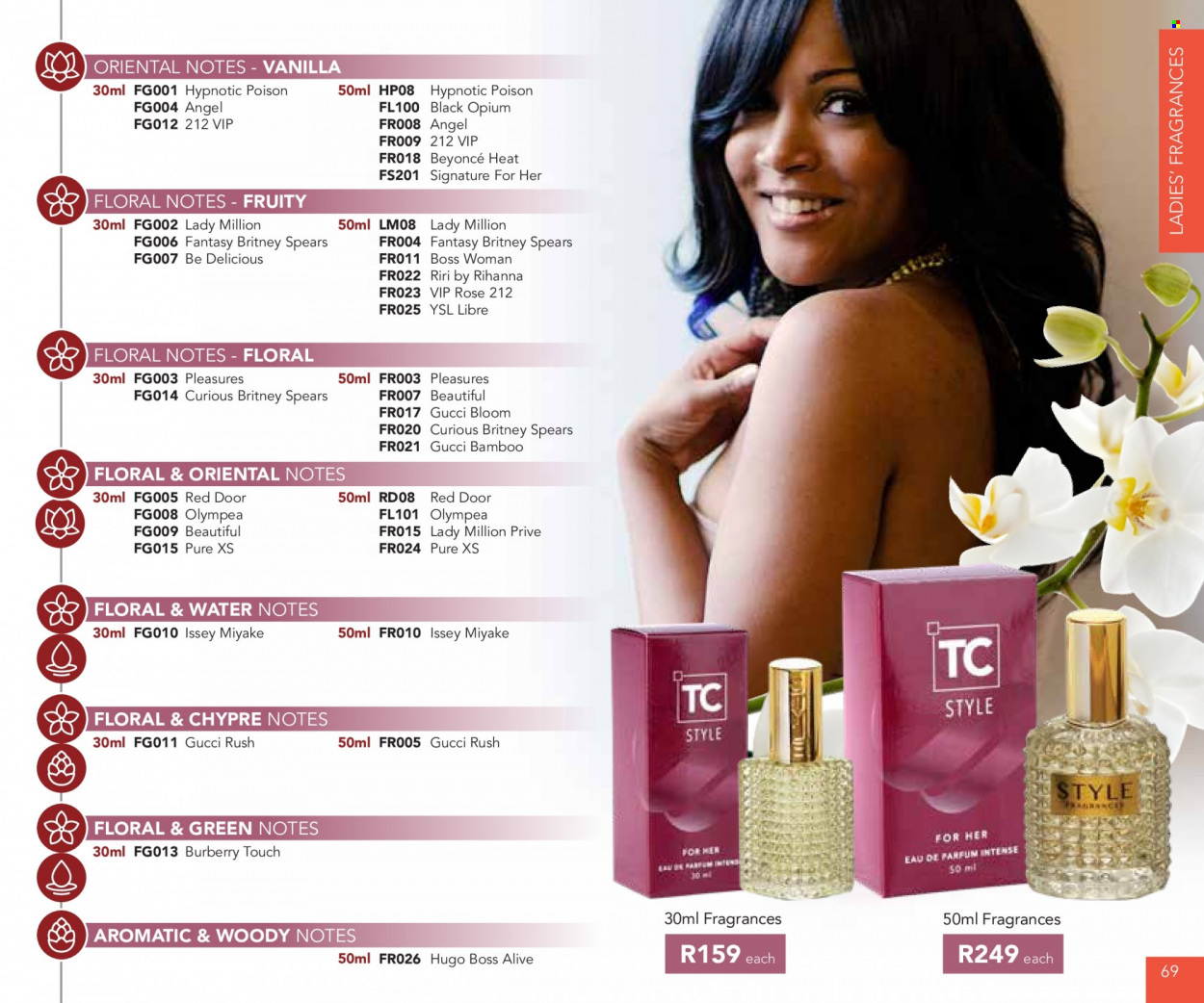 Table Charm Direct specials. Page 69