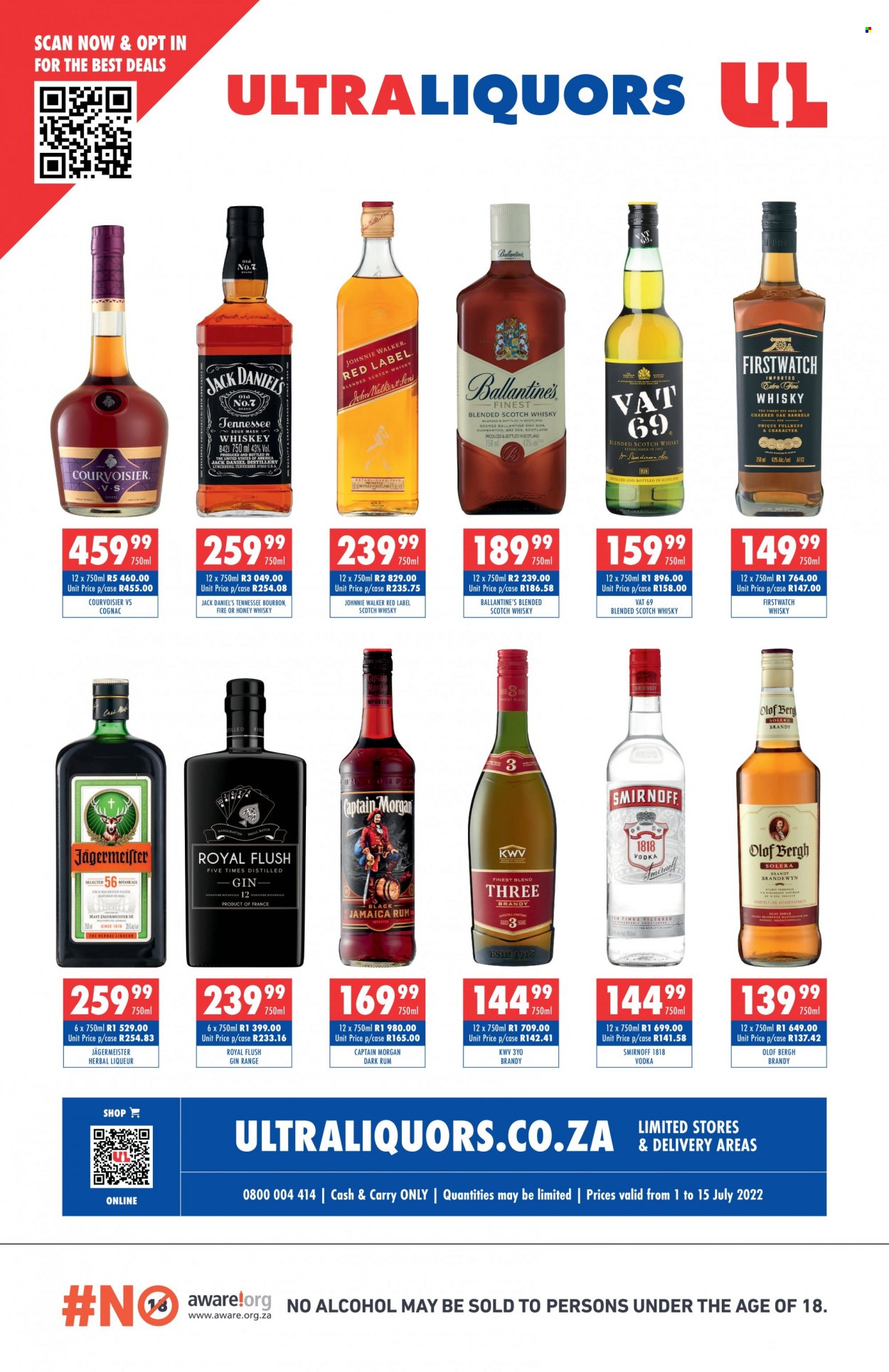 Ultra Liquors specials - 01/07/2022 - 15/07/2022. Page 1