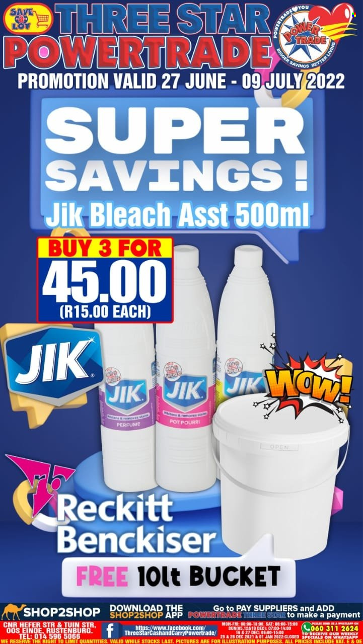 Three Star Cash and Carry specials - 27/06/2022 - 09/07/2022. Page 1