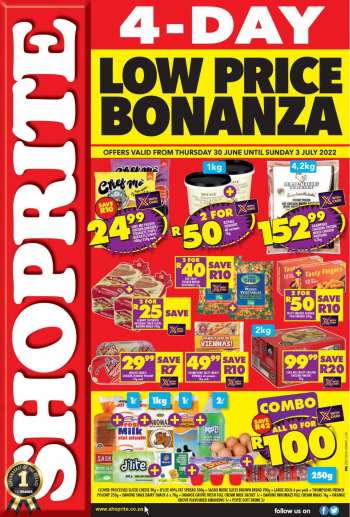 Shoprite catalogue  - 30/06/2022 - 03/07/2022.