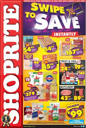 Shoprite catalogue  - 29/06/2022 - 03/07/2022.