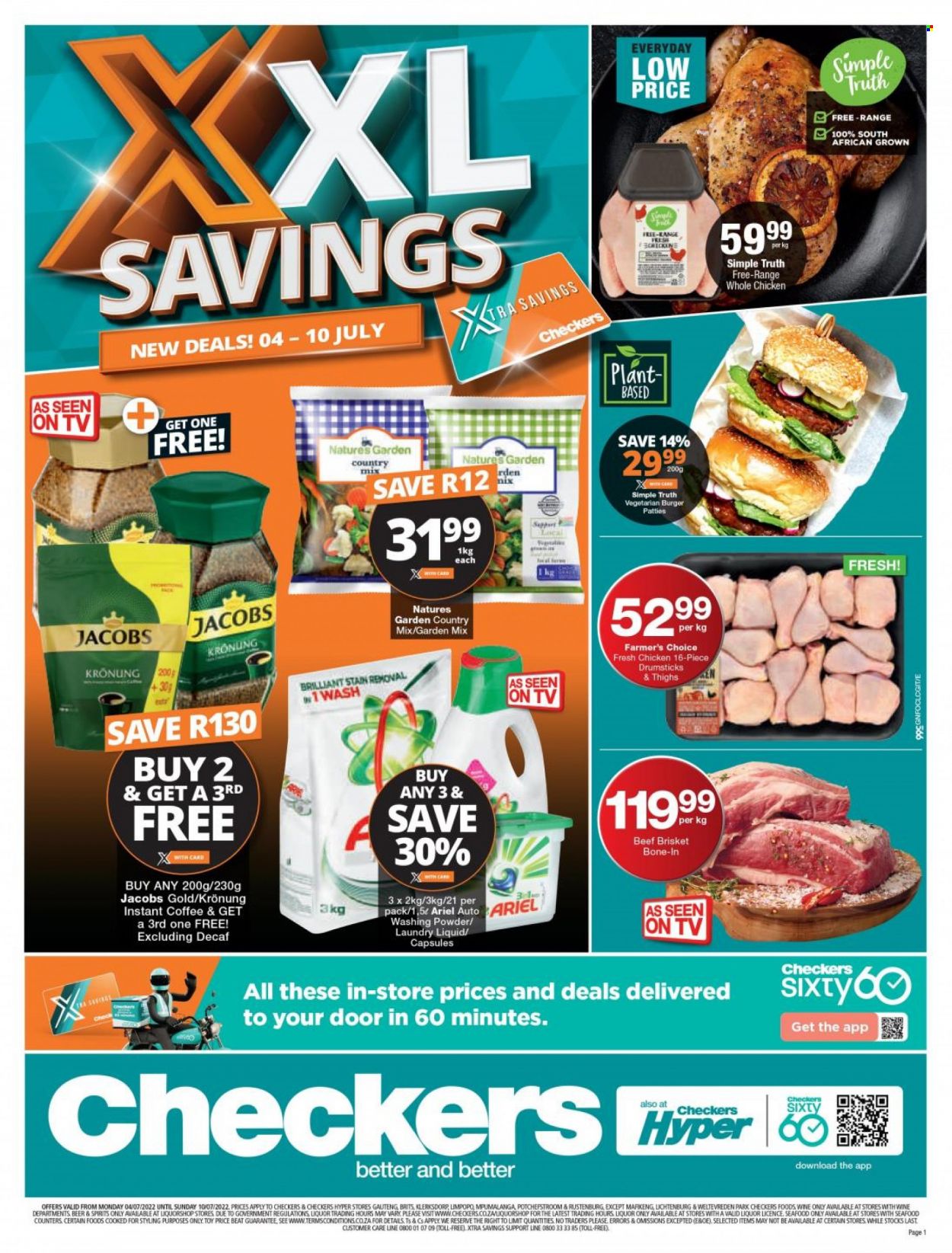 Checkers specials - 04/07/2022 - 10/07/2022. Page 1
