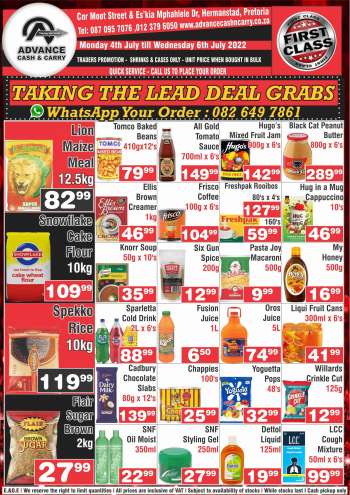 Advance Cash & Carry catalogue  - 04/07/2022 - 06/07/2022.