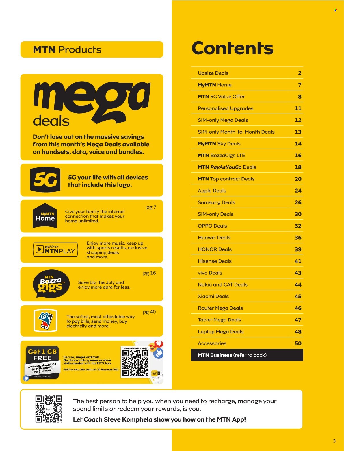 MTN specials - 01/07/2022 - 31/07/2022. Page 3