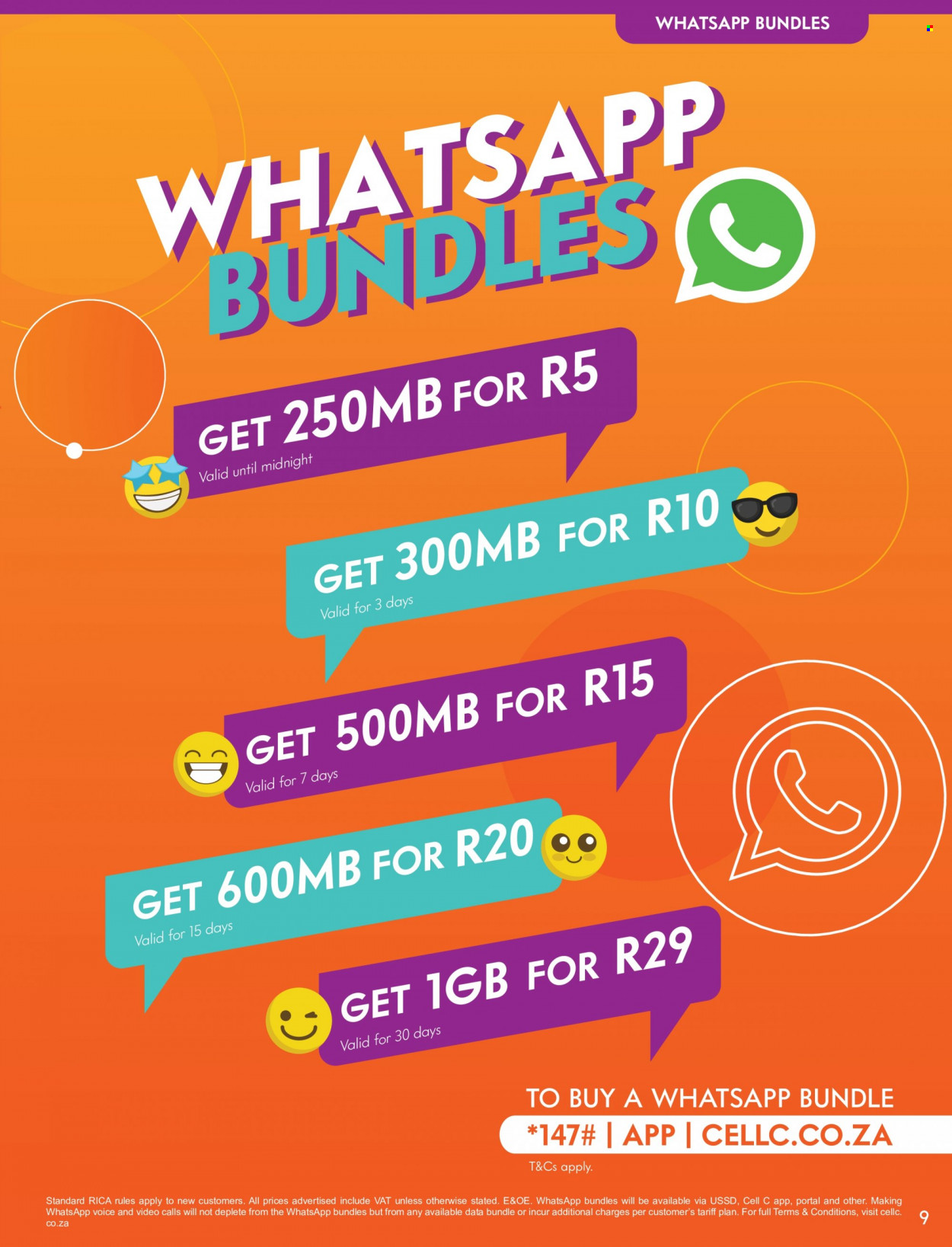 Cell C specials - 05/07/2022 - 31/08/2022. Page 9