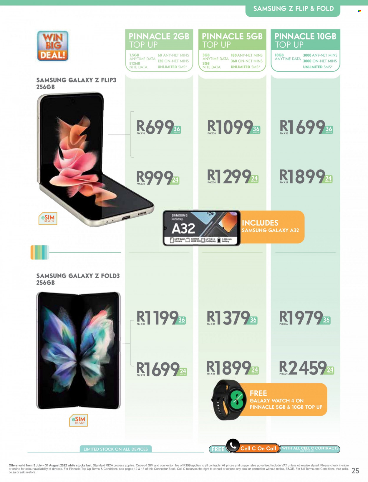 Cell C specials - 05/07/2022 - 31/08/2022. Page 25