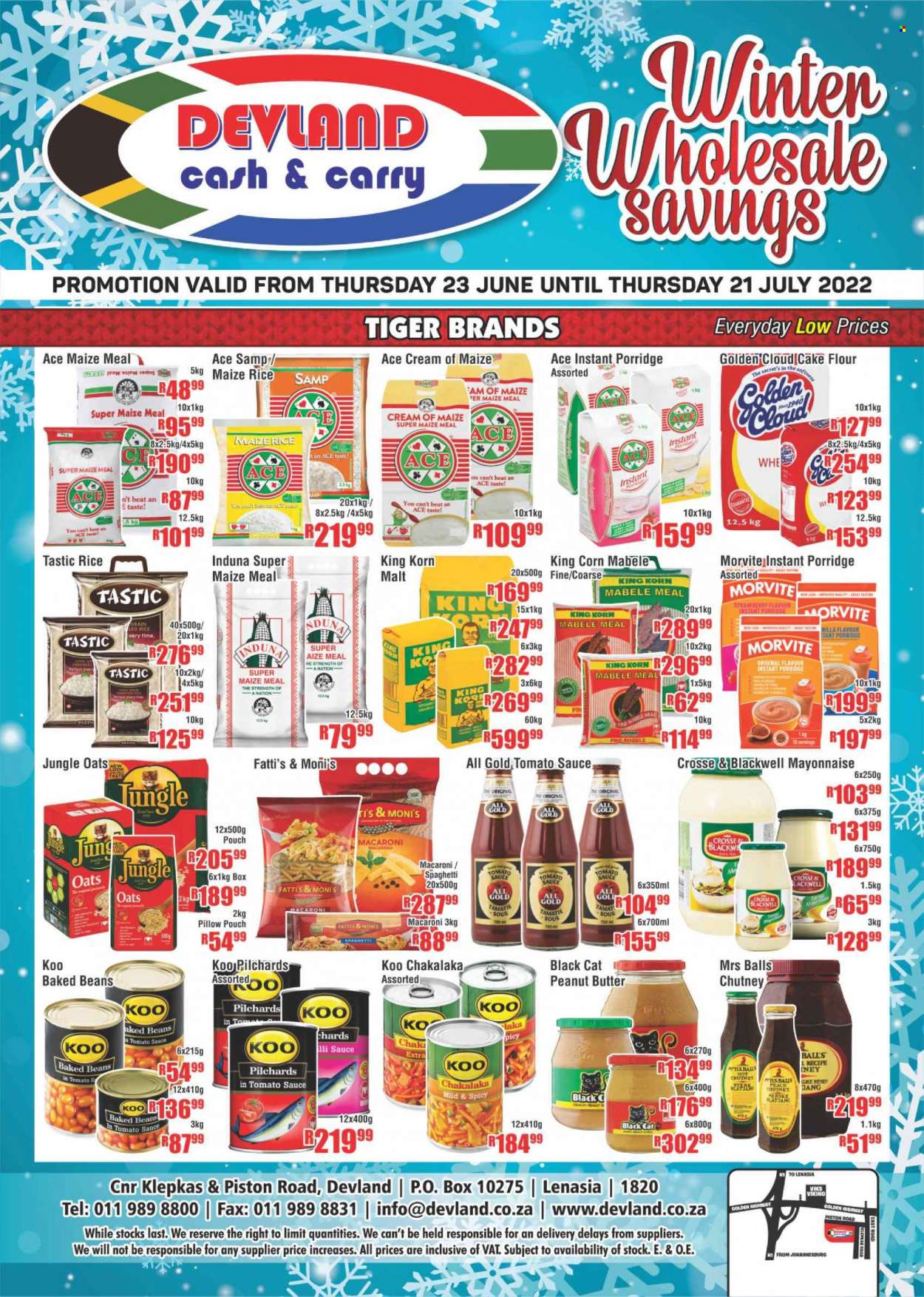 Devland specials - 23/06/2022 - 21/07/2022. Page 1