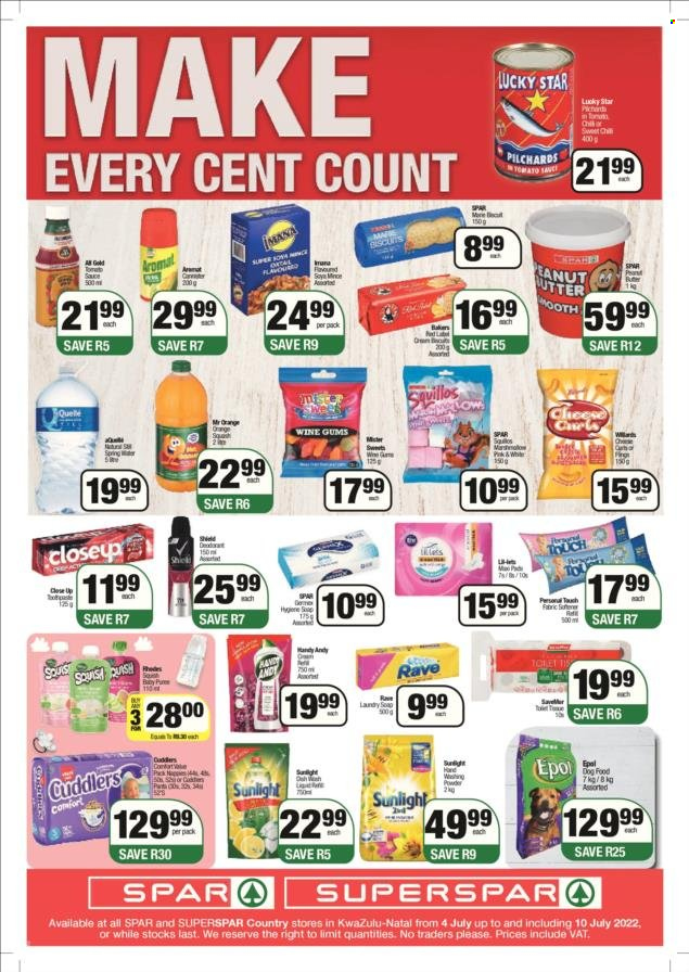 SPAR specials - 04/07/2022 - 10/07/2022. Page 2