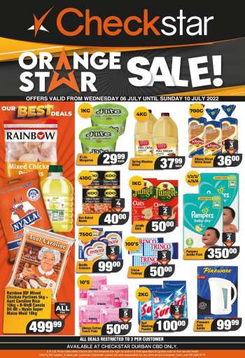 Checkstar catalogue  - 06/07/2022 - 10/07/2022.