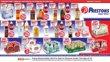 Prestons Liquor Stores catalogue  - 07/07/2022 - 10/07/2022.