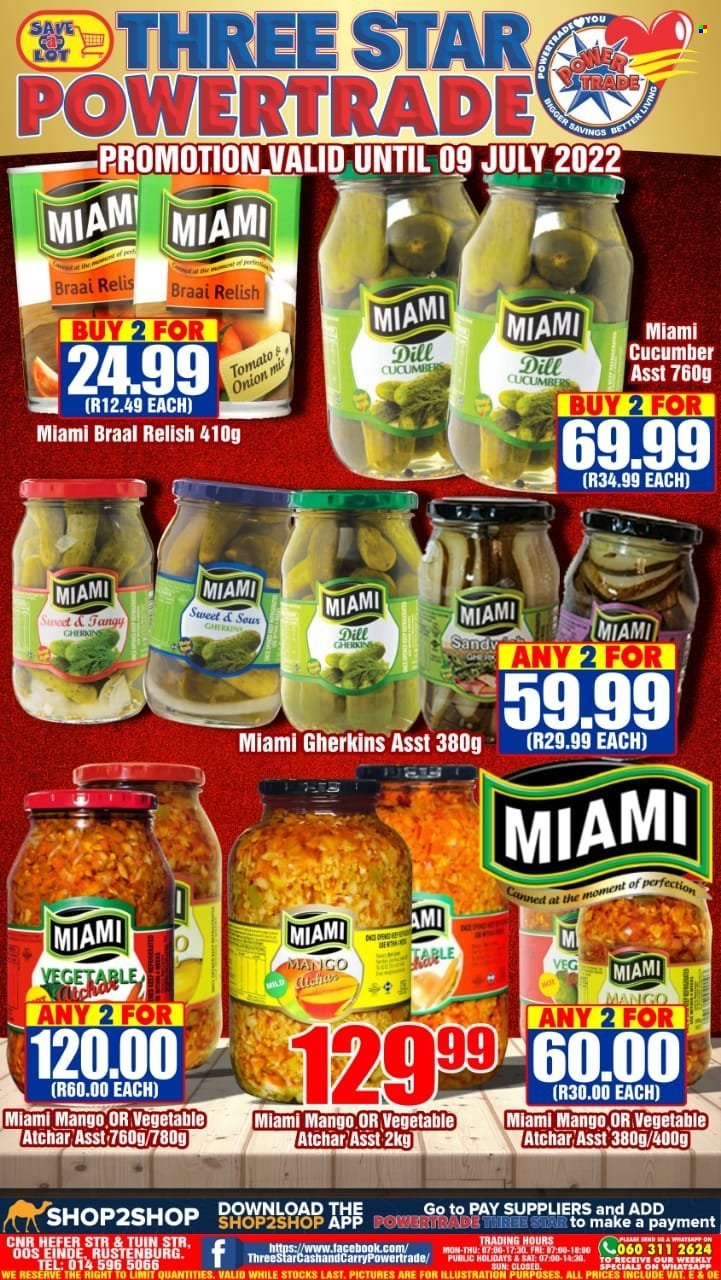Three Star Cash and Carry specials - 30/06/2022 - 09/07/2022. Page 1