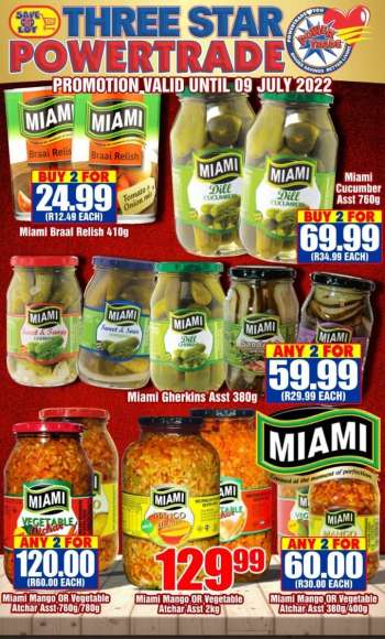 Three Star Cash and Carry catalogue  - 30/06/2022 - 09/07/2022.