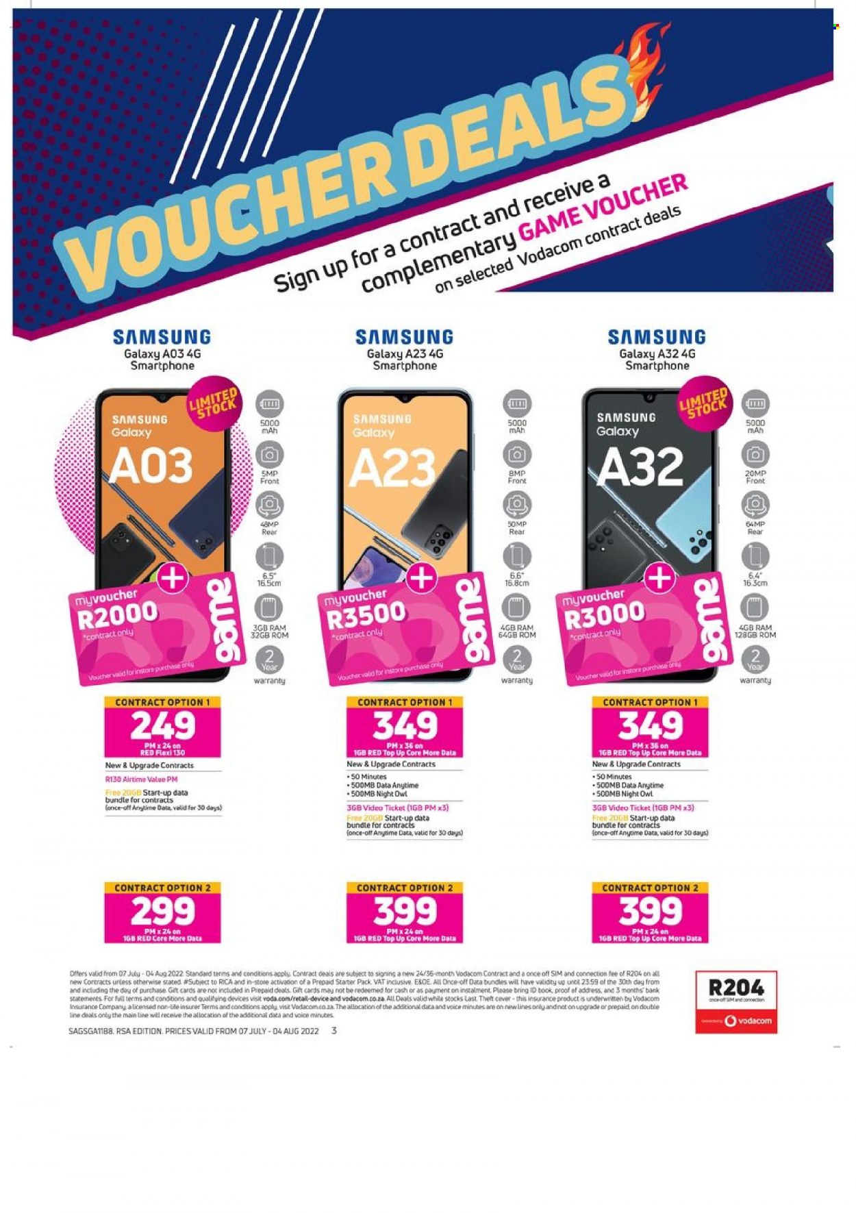 Game specials - 07/07/2022 - 04/08/2022. Page 3