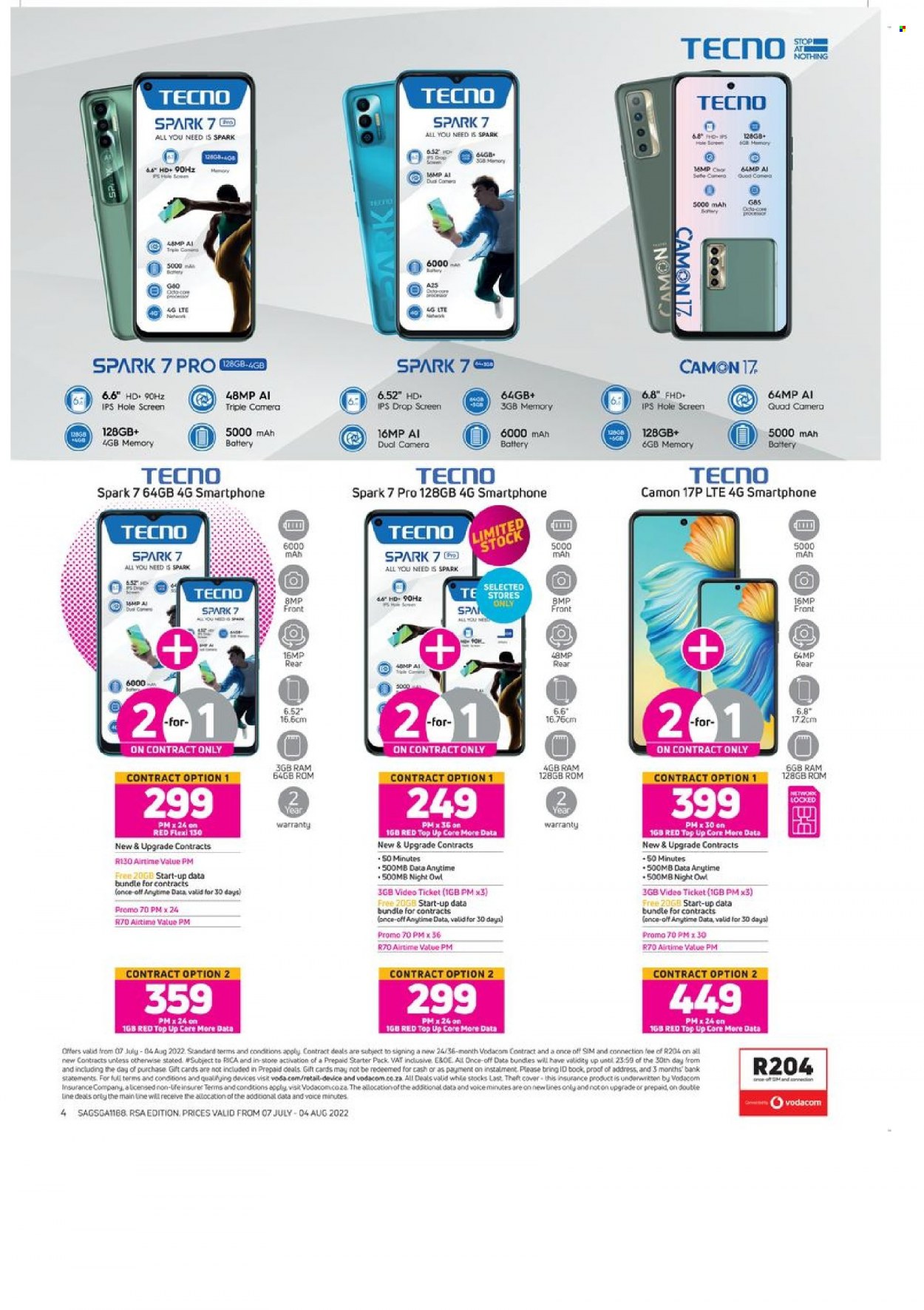 Game specials - 07/07/2022 - 04/08/2022. Page 4