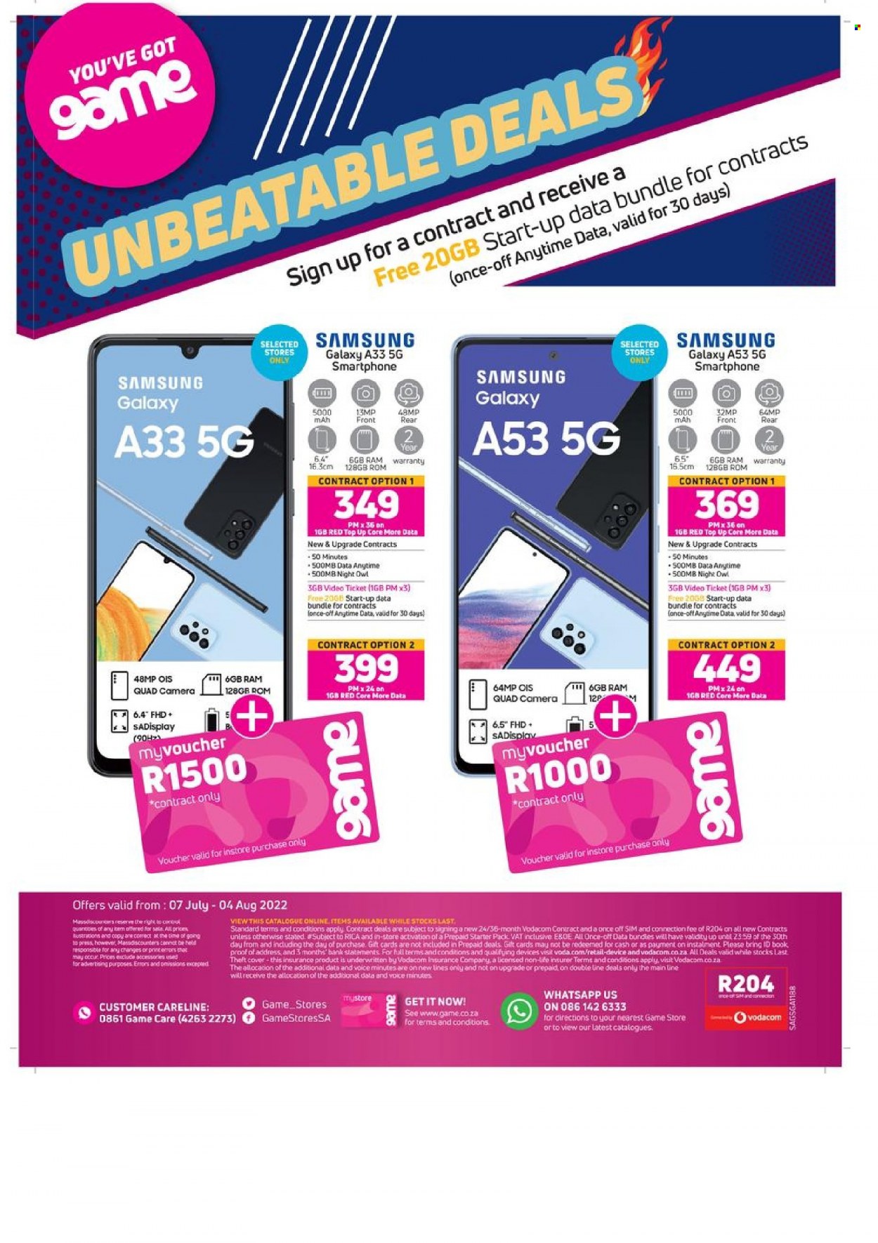 Game specials - 07/07/2022 - 04/08/2022. Page 20