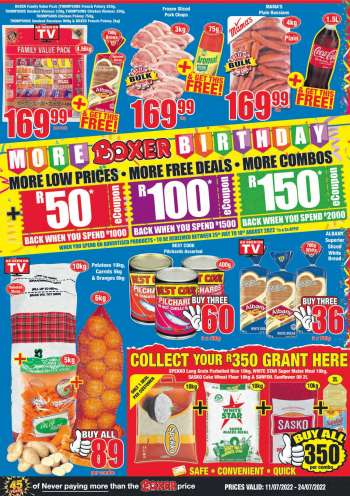 Boxer catalogue  - 11/07/2022 - 24/07/2022.