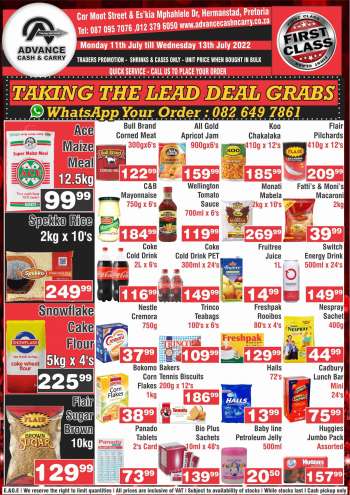Advance Cash & Carry catalogue  - 11/07/2022 - 13/07/2022.